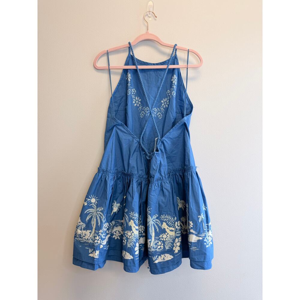 Free People Deserted Island Mini Dress L NWT - Picture 8 of 8